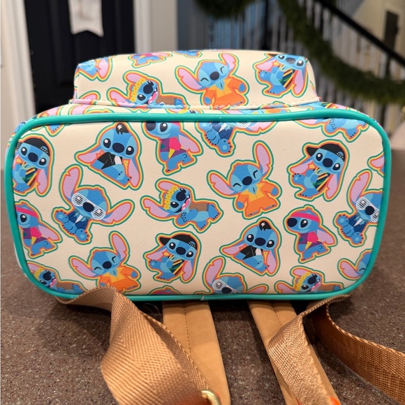 Loungefly Backpack & Matching Wallet- Stitch Design - Picture 6 of 15